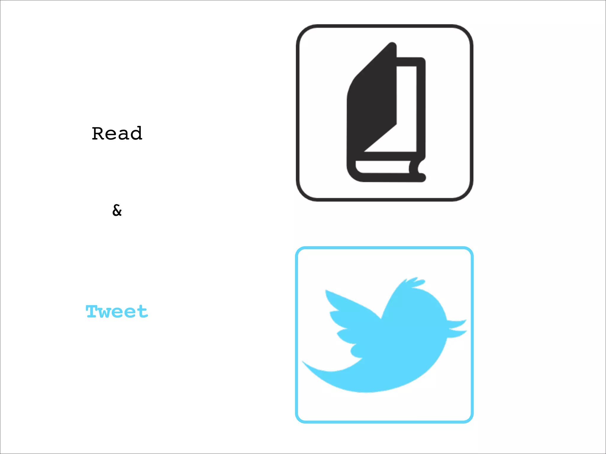 Read


  &



Tweet
 