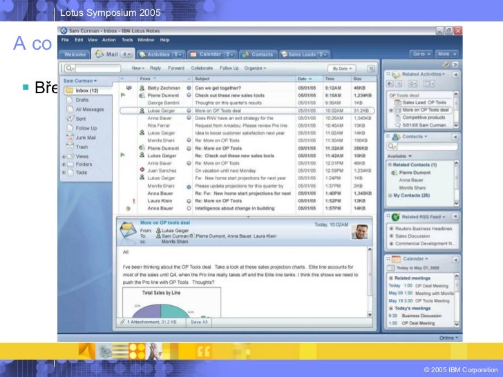 Lotus notes 7