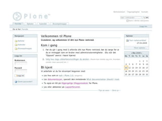 Plone 4 and 5, plans and progress