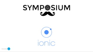 Symposium n°3 : Ionic Framework