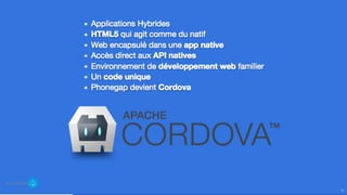 Symposium n°3 : Ionic Framework