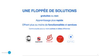 Symposium n°3 : Ionic Framework