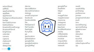 Symposium n°3 : Ionic Framework