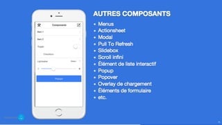 Symposium n°3 : Ionic Framework