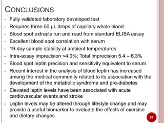 Symposium presentation: Development of a Dried Blood Spot Method for ...