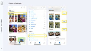M
A
D
E
F
O
R
T
H
I
S
M
O
M
E
N
T
123
Managing Duplicates
 