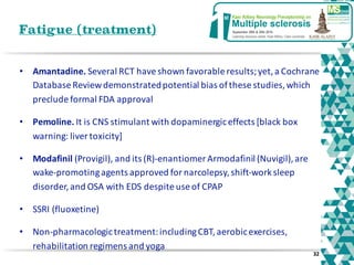 Symptomatic treatment in Multiple Sclerosis | PDF