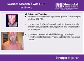 Egfr Associated Rash Symptom Management and Sharing Bad News | PPTX