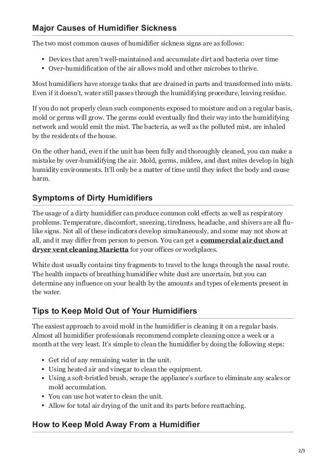 Symptoms and Preventions of Mold in