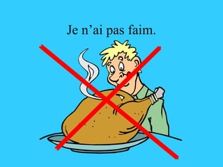 Je n’ai pas faim. 