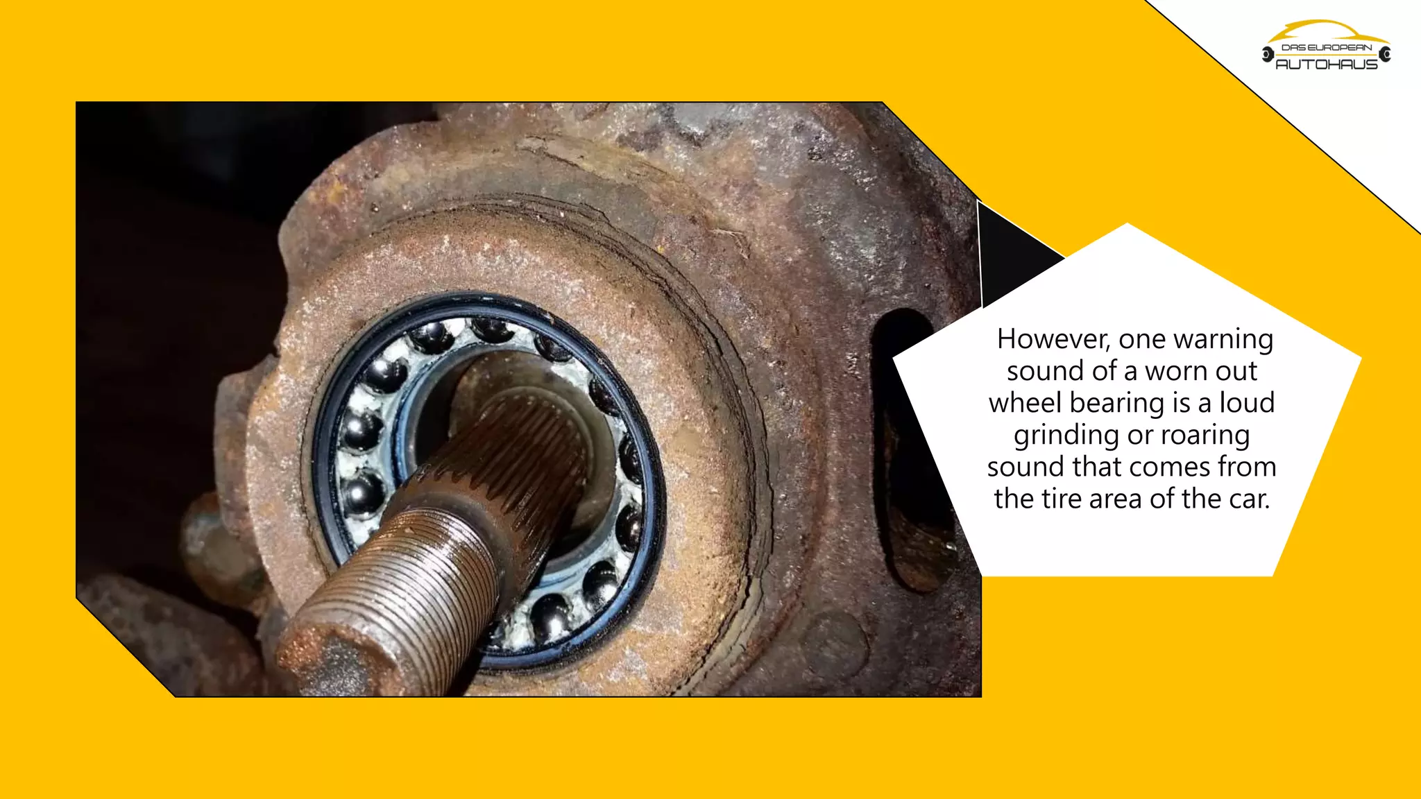 Symptoms of a Failing Wheel Hub Bearing PPT