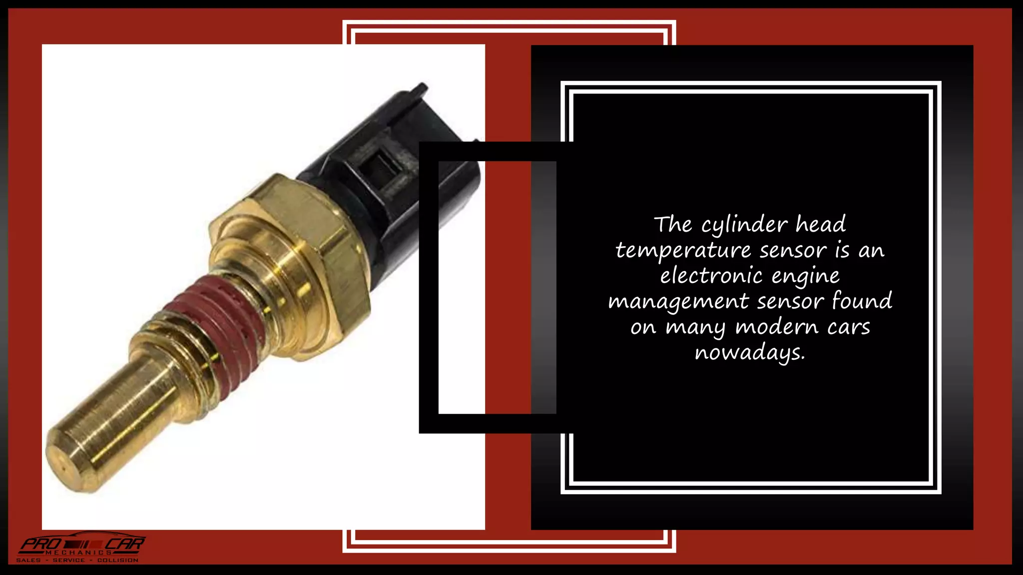 Symptoms of a Faulty Cylinder Head Temperature Sensor PPT