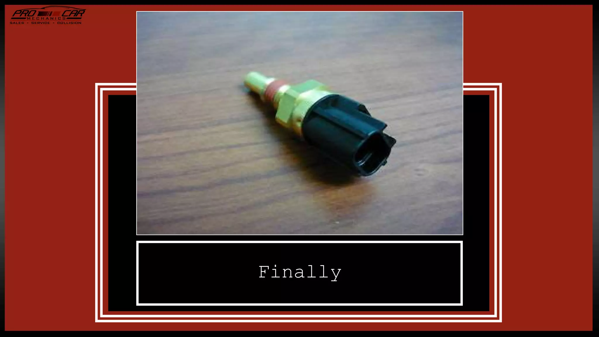 Symptoms of a Faulty Cylinder Head Temperature Sensor PPT