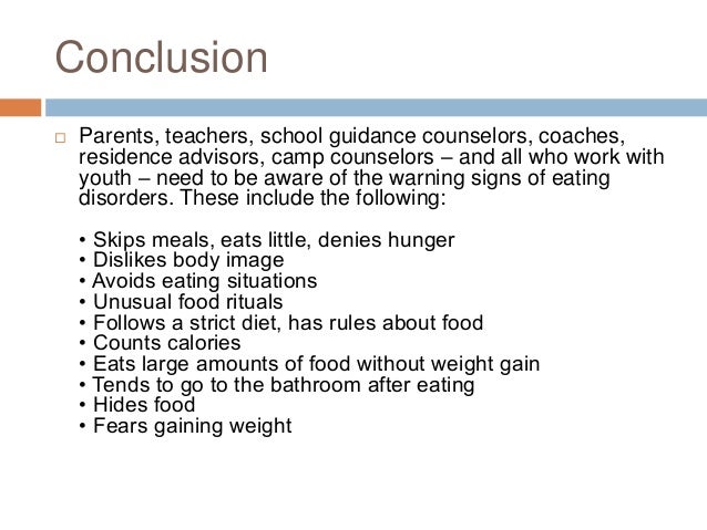 Are anorexia symptoms and signs the same as those of bulimia?