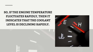 Symptoms of Low Coolant Level in a BMW | PPT