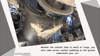 Symptoms of Oil Cooler Adapter Gasket Failure in Cars | PPTX