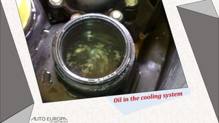 Symptoms of Oil Cooler Adapter Gasket Failure in Cars PPTX