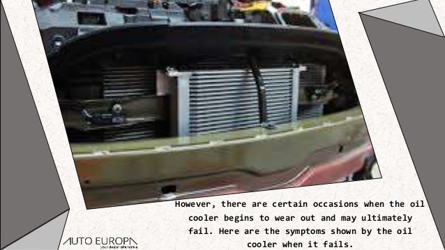 Symptoms Of Oil Cooler Adapter Gasket Failure In Cars