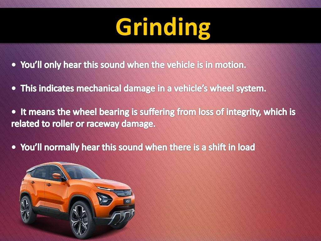 Symptoms of Worn Wheel Hub Bearings