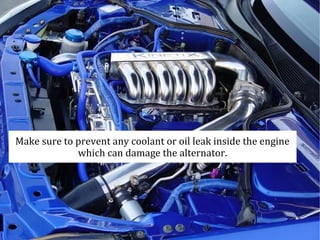 Symptoms to Know Whether Your Alternator is Faulty PPT