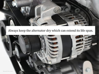 Symptoms to Know Whether Your Alternator is Faulty PPT