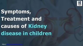 Symptoms,
Treatment and
causes of Kidney
disease in children
https://www.hiranandanihospital.org
 
