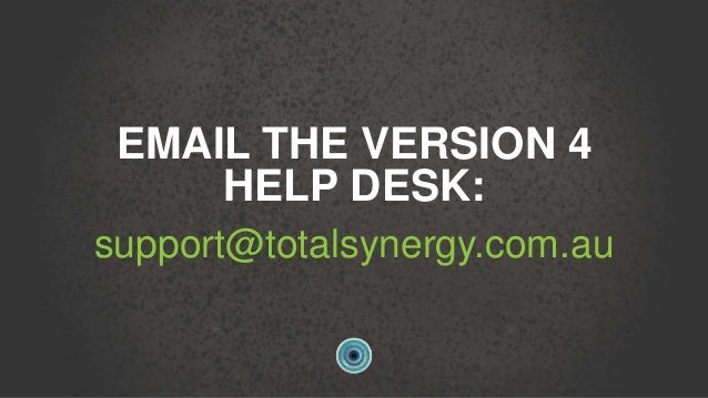 Synergy2017 Dass Helpdesk Tom Dass Total Synergy