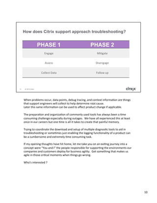 Introducing the Citrix Diagnostics Toolkit | PDF