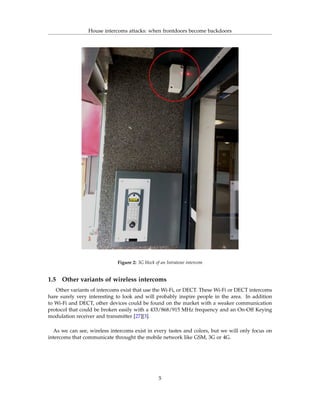 Intercom hacks with GSM interception | PDF