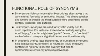 SYNONYM AND ANTONYM FOR VOCABULARY BUILDING.pptx
