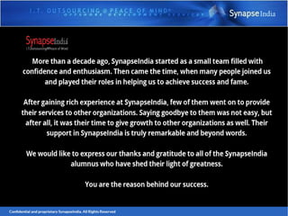 SynapseIndia Alumni