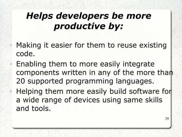 Synapse india fundamentals of dotnet development | PPT