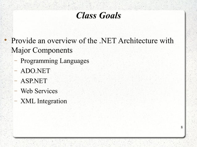 Synapse india fundamentals of dotnet development | PPT
