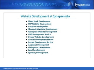 SynapseIndia Technologies- Website Development