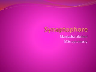Manjusha lakshmi
MSc.optometry
 