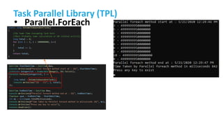 Sync, async and multithreading | PDF
