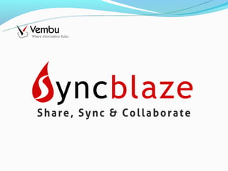 SyncBlaze - Product Presentation