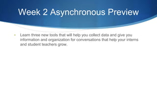 Synchronous Session 2 PowerPoint | PPTX