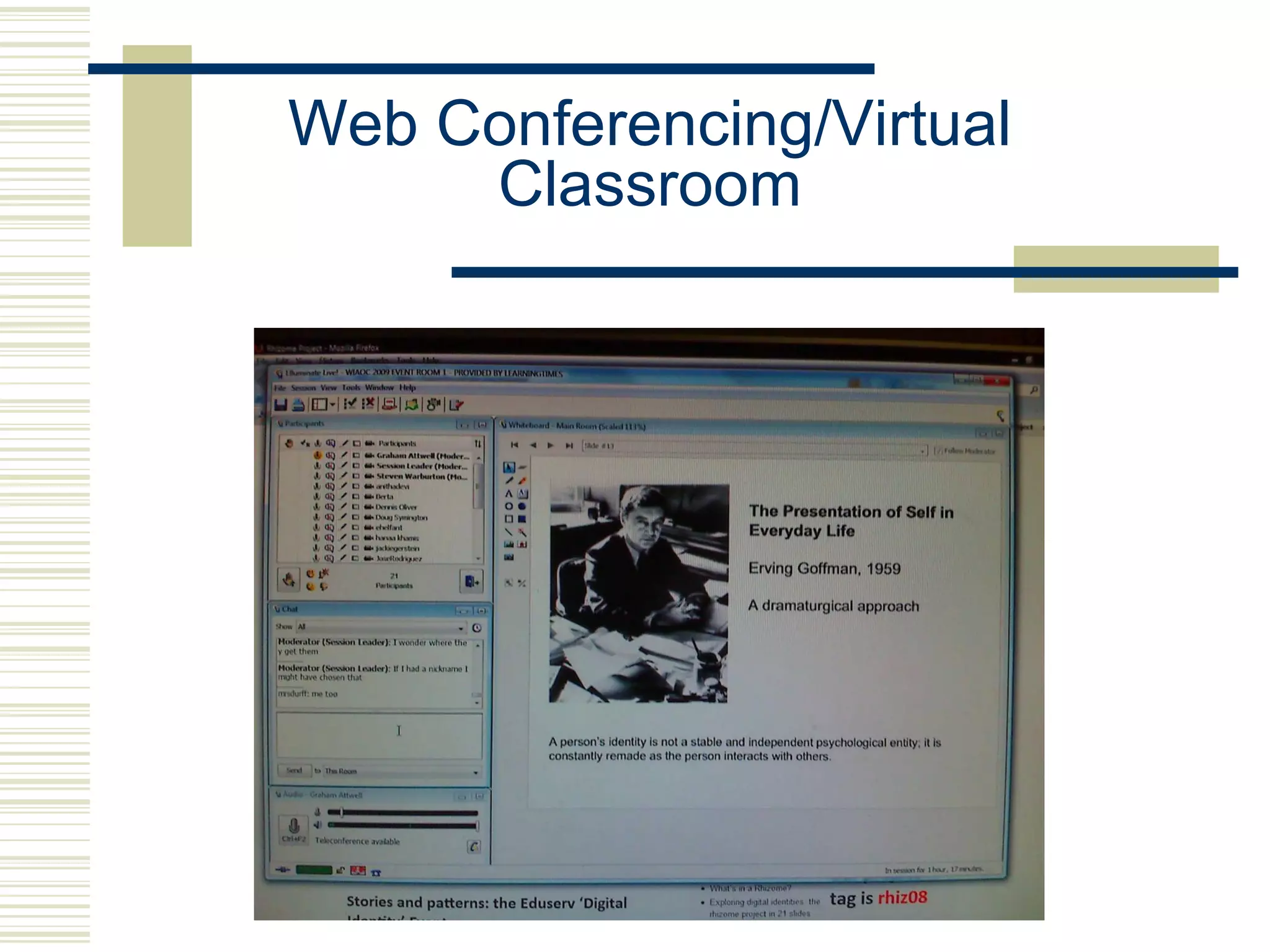 Web Conferencing/Virtual Classroom 