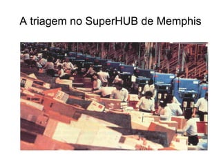 A triagem no SuperHUB de Memphis 
