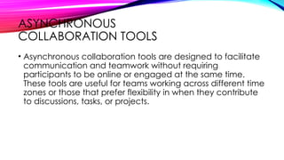 Synchronous and Asynchronous Tools.pptx