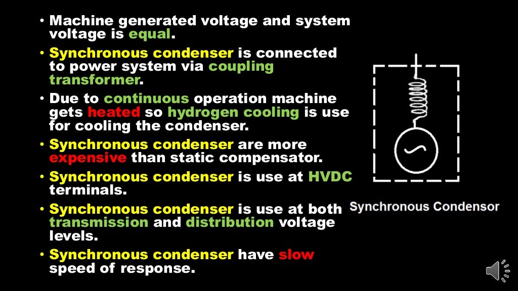 EEE Synchronous condenser