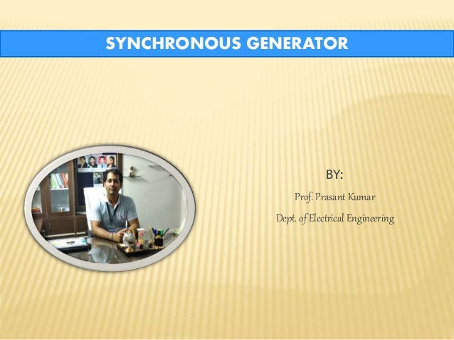 Synchronous generators phd thesis 2011