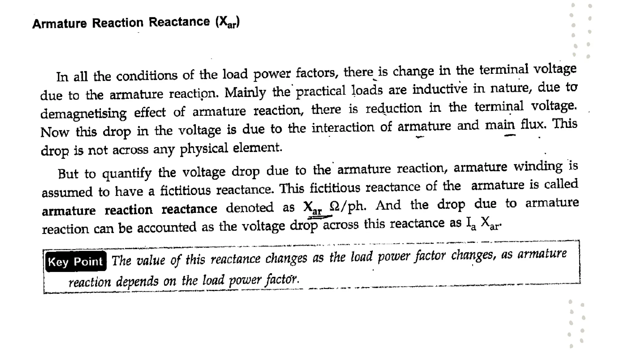 Synchronous Generator........................