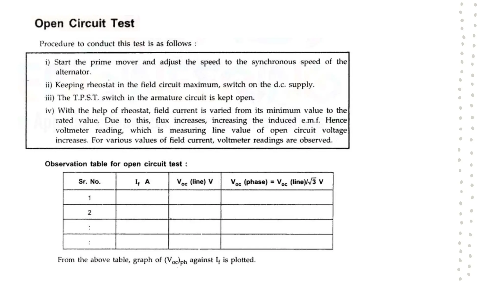 Synchronous Generator........................