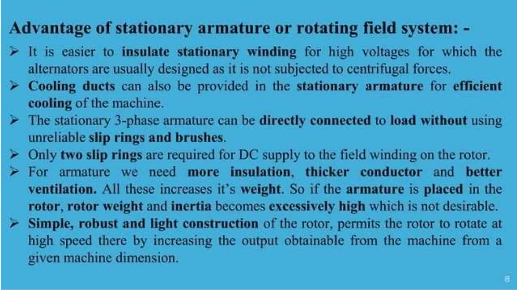 Synchronous Generator........................