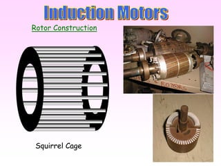 100
Rotor Construction
Squirrel Cage
 