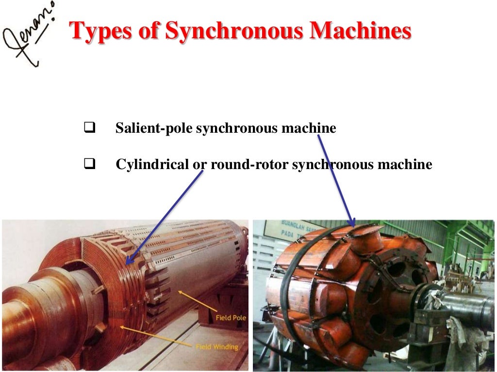 Synchronous machines