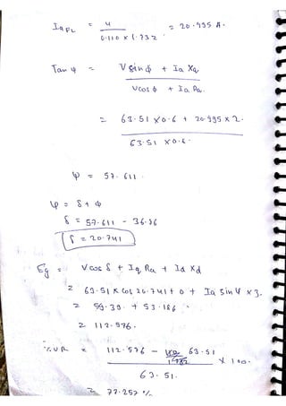 Synchronous machine NOTES, ACE ACADEMY