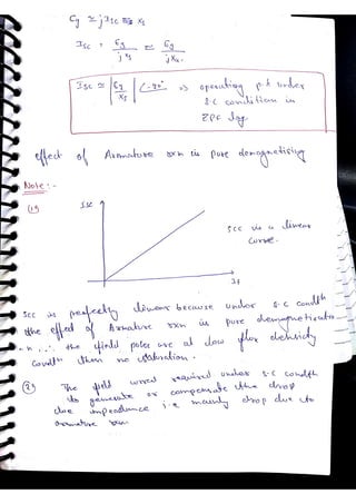 Synchronous machine NOTES, ACE ACADEMY